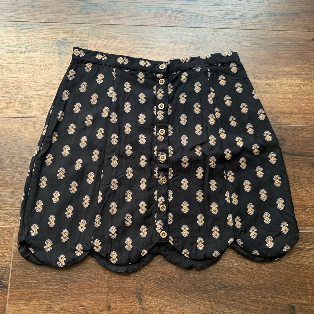 Urban Outfitters Cooperative Scallop Skirt